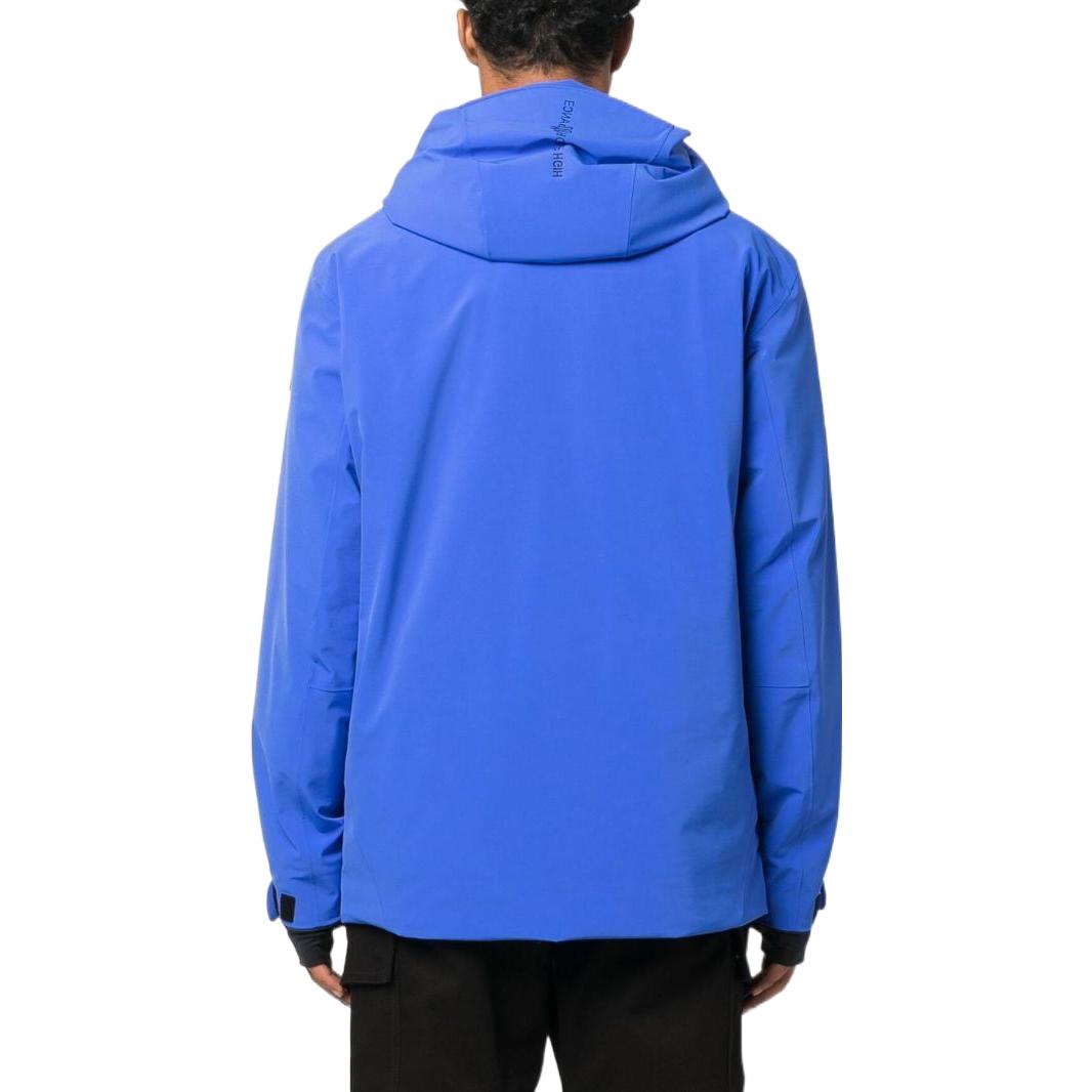 Moncler Solid Color Hooded Jacket  Blue H20971A00064539WX73J 圖 4