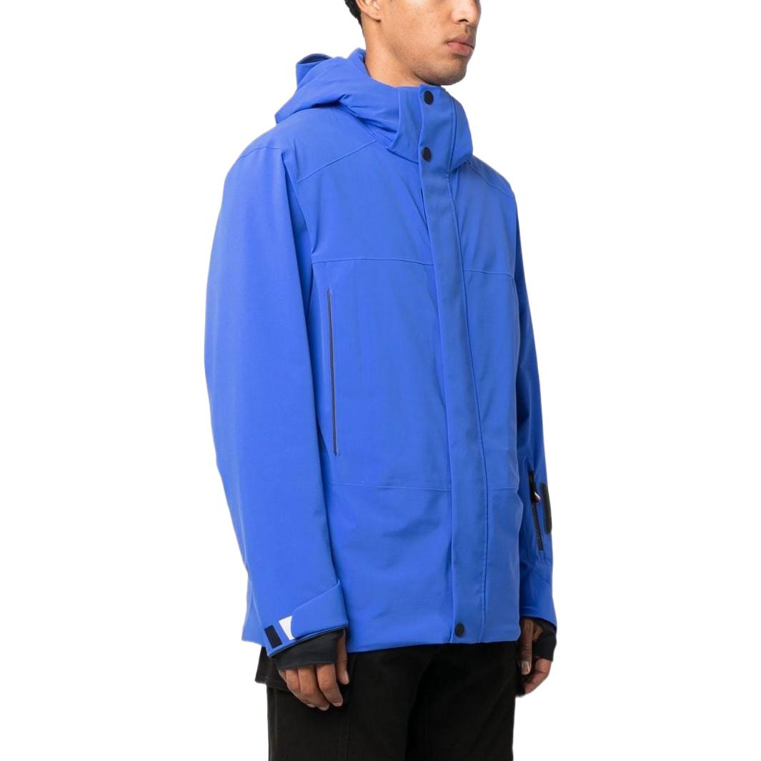 Moncler Solid Color Hooded Jacket  Blue H20971A00064539WX73J 圖 5