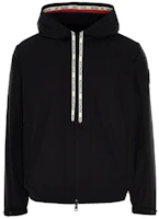 Moncler Solid Color Hooded Jacket Black 1A7500054A91999 Moncler Solid Color Hooded Jacket Black 1A7500054A91999