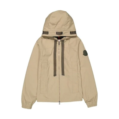 Moncler Solid Color Hooded Zip-Up Jacket H10911A00082595UO220