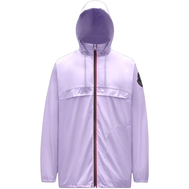 Moncler Solid Color Hoodie Jacket with Side Logo H10921A00015M160461G