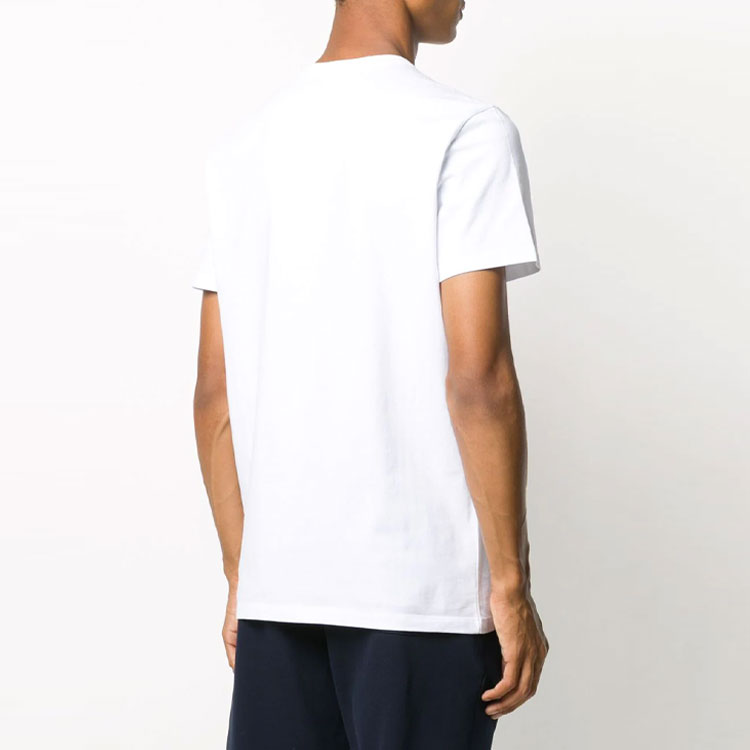 Moncler Solid Color Logo Print Short Sleeve T-Shirt. F20918C754108390T001 圖 5