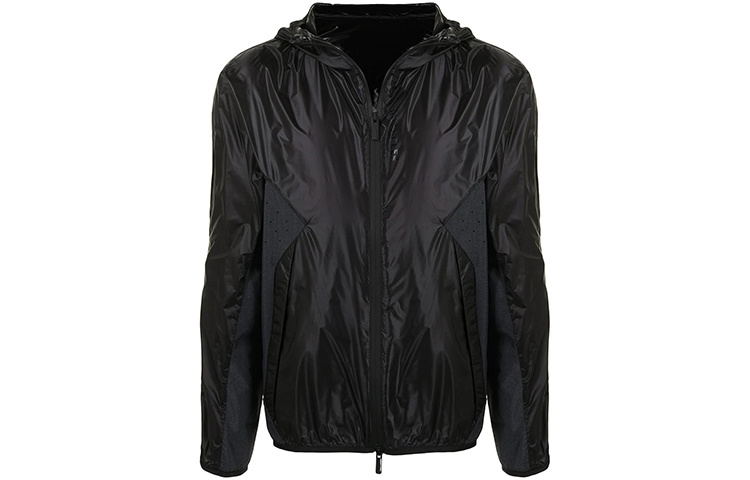 Moncler Solid Color Long-Sleeve Hooded Jacket G10911B1070053279