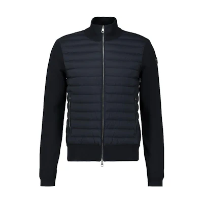 Moncler Solid Color Patchwork Jacket E1091940660091116