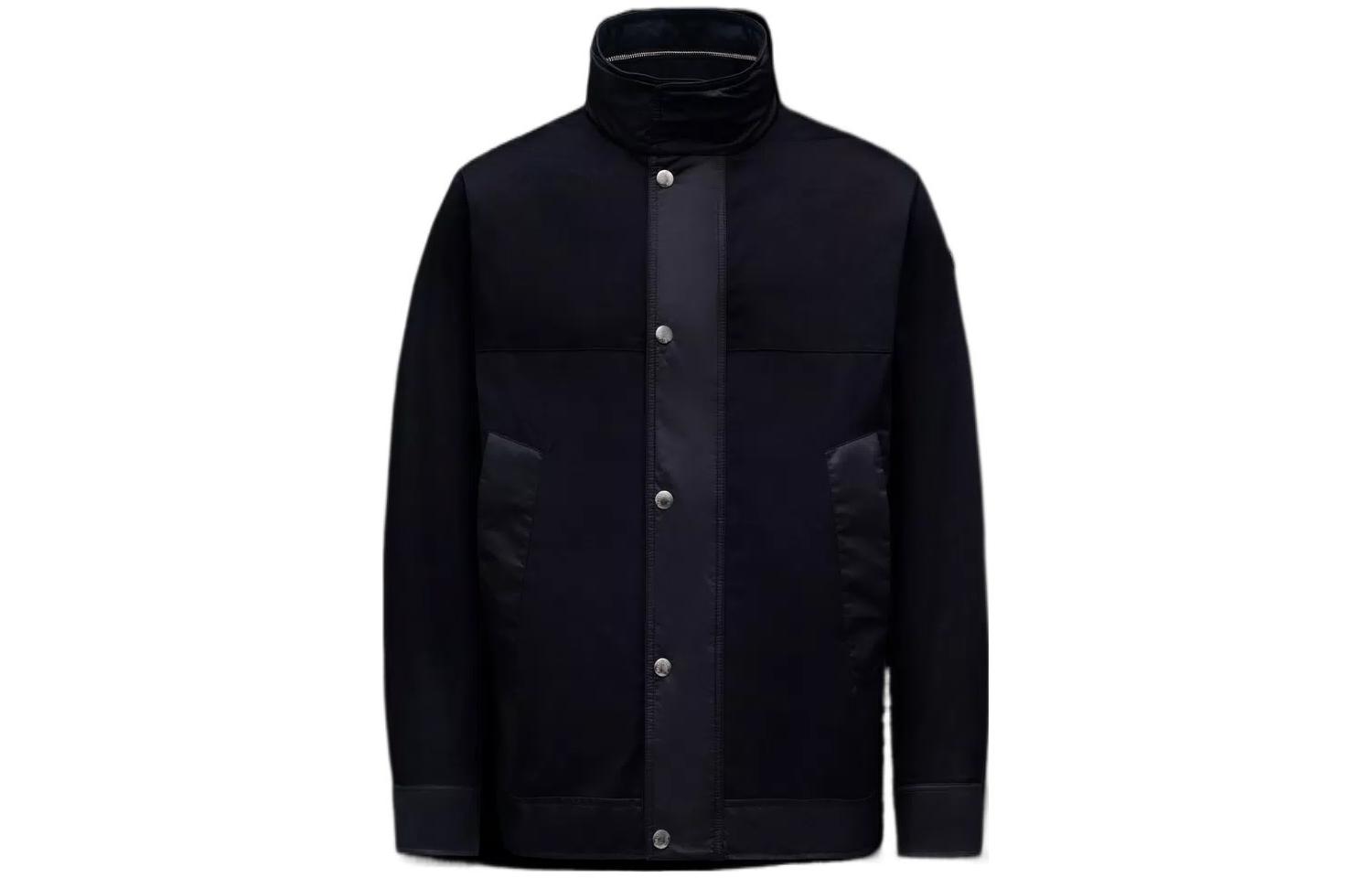 Moncler Solid Color Reversible Single-Breasted Jacket H10911B0000268352778