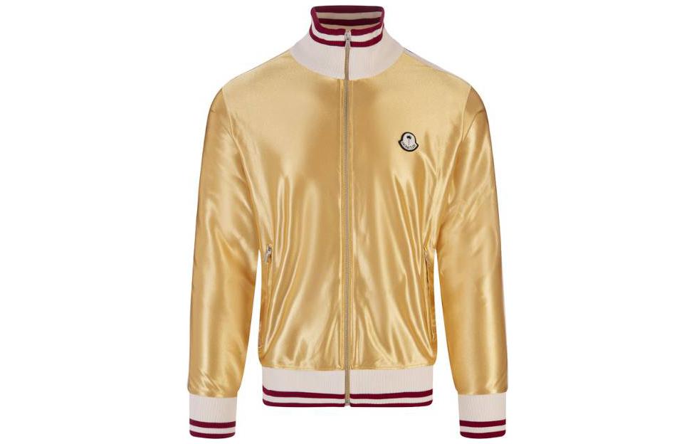 Moncler Solid Color Stand Collar Long Sleeve Jacket M25228G00002135