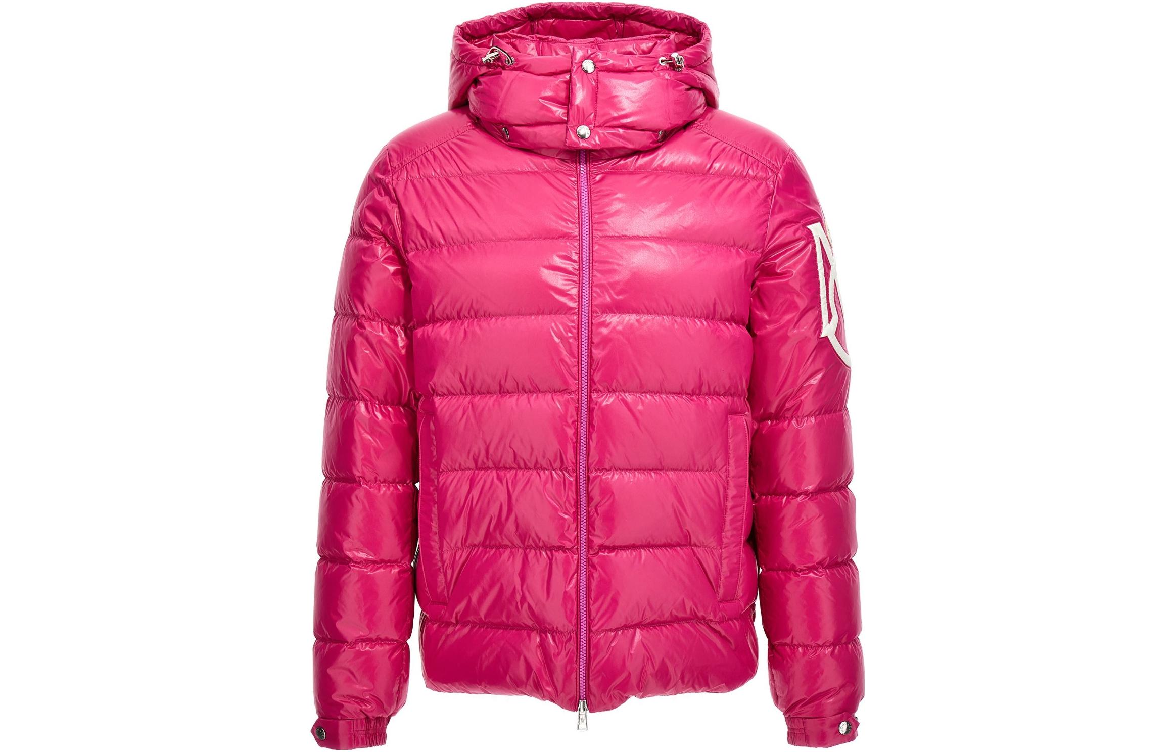 Moncler Solid Color Zip-Up Hooded Down Jacket 1A000075963V531