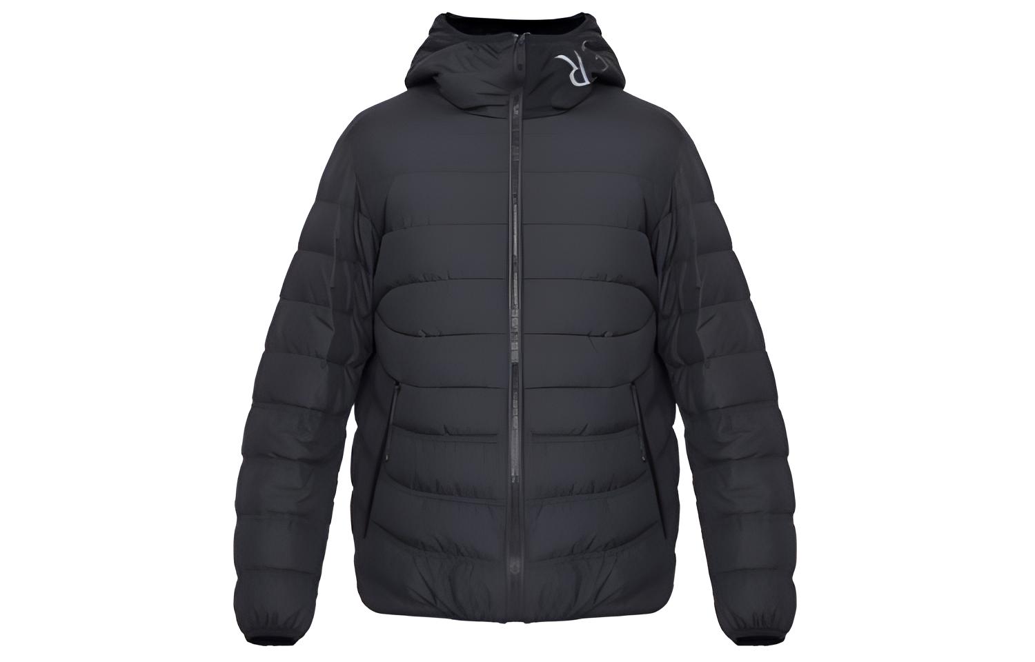 Moncler Solid Color Zip-Up Hooded Down Jacket 911A000175973I999