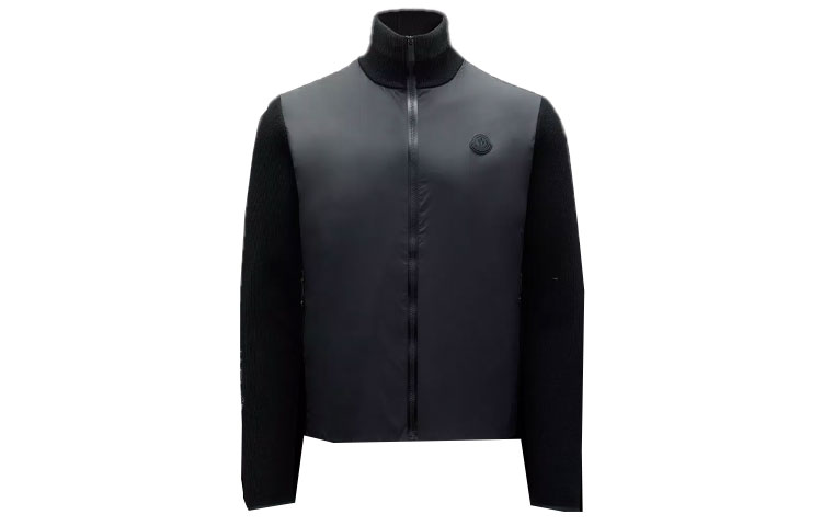 Moncler Solid Color Zip-Up Stand Collar Jacket H20919B00003M1122999
