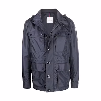 Moncler Solid Water-Resistant Utility Jacket H10911B0000768352775