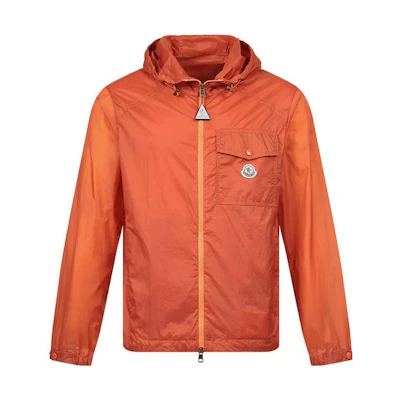 Moncler Spring/Summer Samakar Lightweight Hooded Jacket for Men - Orange. I10911A00152595F3336