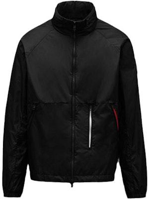 Moncler SS21 Black Nylon Jacket with Detachable Hood and Dual Zippers. G10921B7110068352999 Order Moncler SS21 Black Nylon Jacket with Detachable Hood and Dual Zippers. G10921B7110068352999
