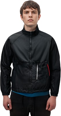 Moncler SS21 Black Nylon Jacket with Detachable Hood and Dual Zippers. G10921B7110068352999 Details for Moncler SS21 Black Nylon Jacket with Detachable Hood and Dual Zippers. G10921B7110068352999