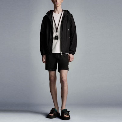 Moncler SS21 Black Nylon Swim Shorts with Side Stripes. G10912C7070053326999 Shop Moncler SS21 Black Nylon Swim Shorts with Side Stripes. G10912C7070053326999