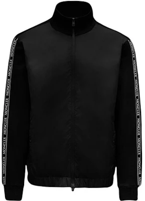 Moncler SS21 黑色羅紋織立領運動外套. G20918G00028809KR999 Buy Moncler SS21 黑色羅紋織立領運動外套. G20918G00028809KR999