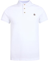 Moncler SS21 Cotton Short Sleeve Polo Shirt - White. 8A7070084556001 Moncler SS21 Cotton Short Sleeve Polo Shirt - White. 8A7070084556001
