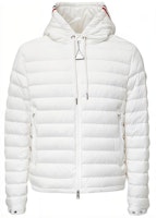 Moncler SS21 EUS Down Jacket Tricolor Patch Hooded Unisex Winter Coat. 1A50A0053333042 Moncler SS21 EUS Down Jacket Tricolor Patch Hooded Unisex Winter Coat. 1A50A0053333042