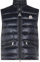 Moncler SS21 Gui Waterproof Down Vest Unisex Navy Blue Lightweight Ski Series 1A1070053029776 Moncler SS21 Gui Waterproof Down Vest Unisex Navy Blue Lightweight Ski Series 1A1070053029776
