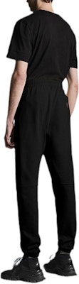 Moncler SS21 Logo Cotton Fleece Joggers Black G10918H728108098U999 Lookbook Moncler SS21 Logo Cotton Fleece Joggers Black G10918H728108098U999