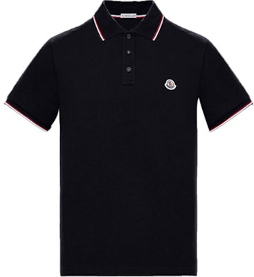 Moncler SS21 Baju Polo Knit Logo Katun Navy. 0918A7030084556773 Order Moncler SS21 Baju Polo Knit Logo Katun Navy. 0918A7030084556773
