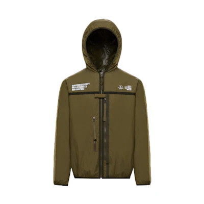 Moncler SS21 Orkhon Casual Hooded Jacket Military Green 0921A7121053A5G830