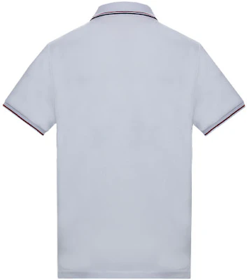 Moncler SS21 白色罗纹条纹短袖 Polo 衫. H10918A7030084556001 Lookbook Moncler SS21 白色罗纹条纹短袖 Polo 衫. H10918A7030084556001