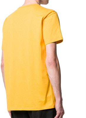 Moncler SS21 Yellow Cotton Logo Crewneck Short Sleeve T-Shirt 80484508390T340 Shop Moncler SS21 Yellow Cotton Logo Crewneck Short Sleeve T-Shirt 80484508390T340