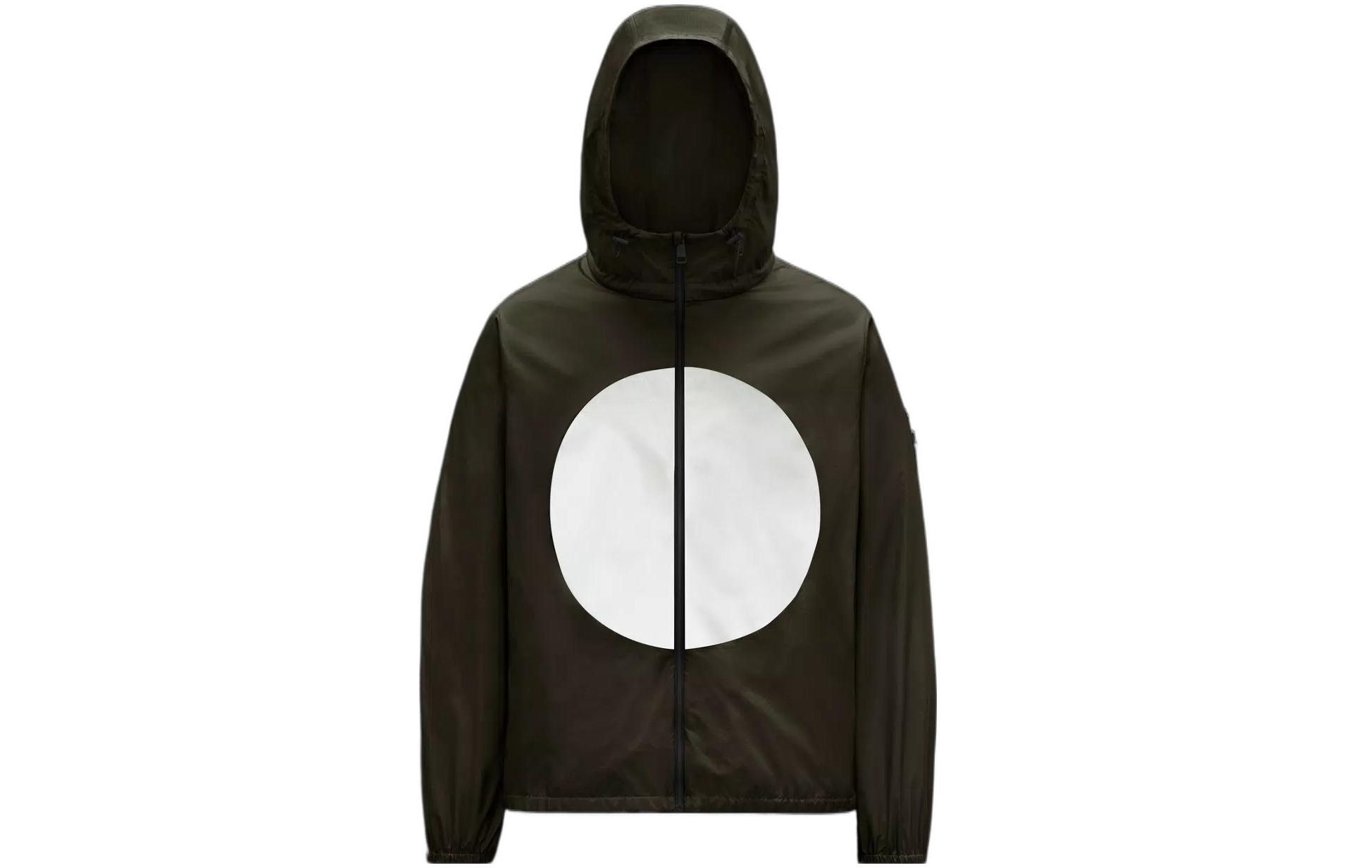 Moncler SS22 5 Craig Green Camouflage Printed Hooded Coat Army Green H109H1A00004M1720834