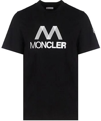Moncler SS22 Baju Hitam Crewneck dengan Rekaan Cetakan Logo. H10918C00038829H8999 Buy Moncler SS22 Baju Hitam Crewneck dengan Rekaan Cetakan Logo. H10918C00038829H8999