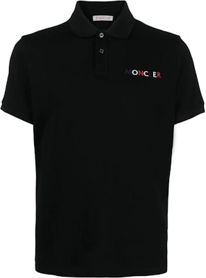Moncler SS22 Polo Negro Manga Corta con Logo Bordado. H10918A0002484673999 Order Moncler SS22 Polo Negro Manga Corta con Logo Bordado. H10918A0002484673999