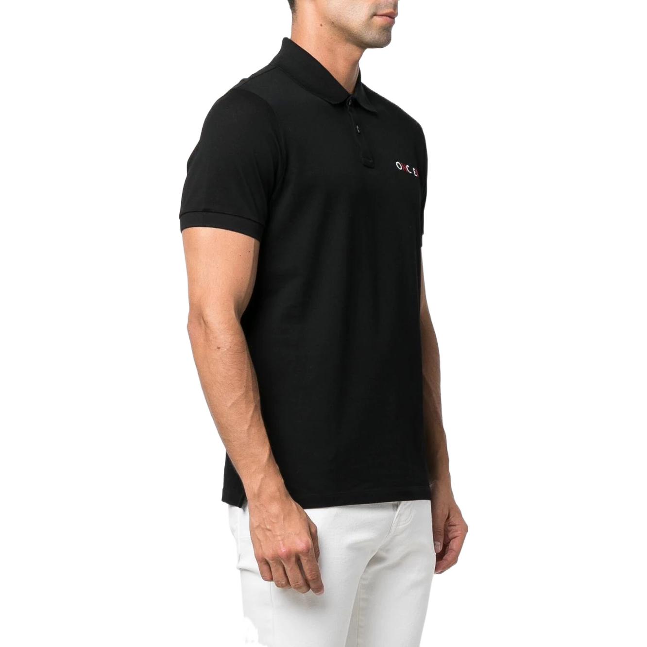 Purchase Moncler SS22 黑色刺繡Logo短袖POLO衫。 H10918A0002484673999