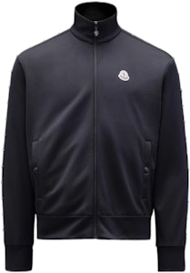 モンクレール SS22 ブラック スタッズ装飾 長袖ジップアップジャケット. H20918G00003899A1999 Order モンクレール SS22 ブラック スタッズ装飾 長袖ジップアップジャケット. H20918G00003899A1999