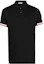 Buy Moncler SS22 黑色短袖POLO衫對比袖口設計。 H10918A00023899P0999