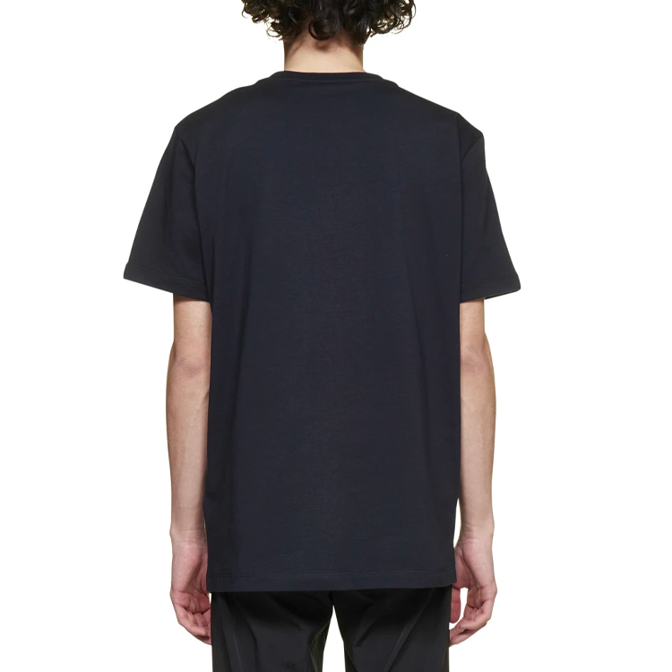 Moncler SS22  Blue Letter Print Short Sleeve T-Shirt 8C000438390T778 圖 5