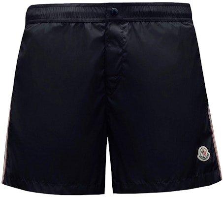 몽클레르 SS22 클래식 새틴 루즈 수영 반바지 네이비 블루. H10912C0000453326743 Order 몽클레르 SS22 클래식 새틴 루즈 수영 반바지 네이비 블루. H10912C0000453326743