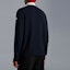 Shop 몽클레르 SS22 그래픽 디자인 크루넥 풀오버 스웨터 네이비 블루. H20919C00008M2024769