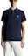 Purchase 몽클레르 SS22 인디고 로고 패치 스트라이프 트림 폴로 셔츠. H20918A7030084556796