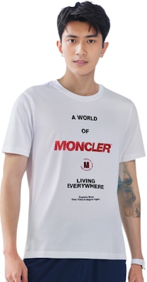 Moncler SS22 Logo Print Casual Short Sleeve T-Shirt. 8C00024829H8001 Purchase Moncler SS22 Logo Print Casual Short Sleeve T-Shirt. 8C00024829H8001