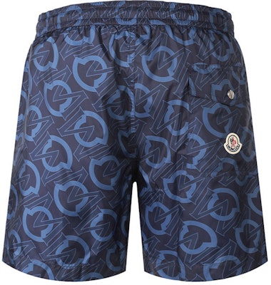 Moncler SS22 Seluar Renang Navy Logo Cetak Seluruh dengan Tali Serut. 2C0002059630778 Lookbook Moncler SS22 Seluar Renang Navy Logo Cetak Seluruh dengan Tali Serut. 2C0002059630778