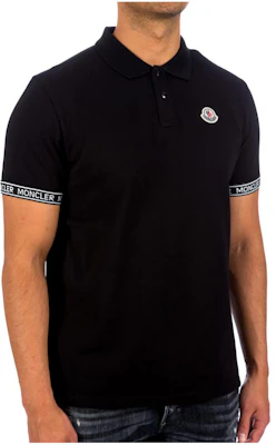 Moncler SS22 素色標誌字母條紋裝飾POLO衫 8A000-08-84556-999 Lookbook Moncler SS22 素色標誌字母條紋裝飾POLO衫 8A000-08-84556-999