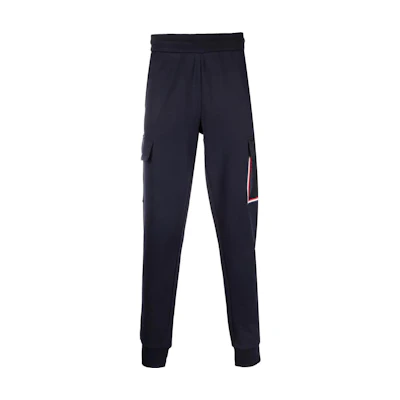 Moncler SS22 Solid Color Workwear Style Casual Pants Blue. H10918H00013809KR778