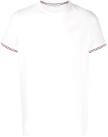 Moncler SS22 Stretch Cotton Short Sleeve T-Shirt White. H10918C7160087296004 Moncler SS22 Stretch Cotton Short Sleeve T-Shirt White. H10918C7160087296004
