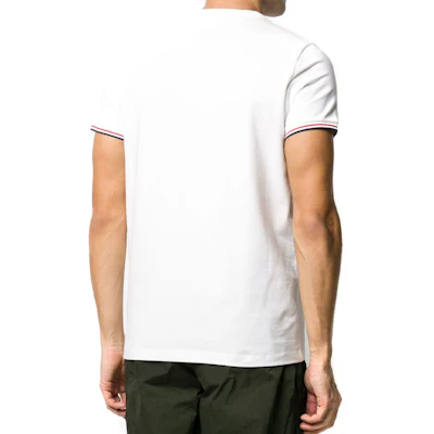Moncler SS22 彈性棉短袖T恤 白色 H10918C7160087296004 Purchase Moncler SS22 彈性棉短袖T恤 白色 H10918C7160087296004