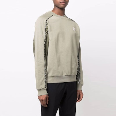 Sudadera Hombre Manga Larga Algodón Detalle Apliqué Marrón Moncler SS22. H10918G00015809KR Purchase Sudadera Hombre Manga Larga Algodón Detalle Apliqué Marrón Moncler SS22. H10918G00015809KR