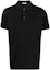 Order Moncler SS22 Polo Negra con Parche de Logo en Color Sólido. H10918A7051084556999