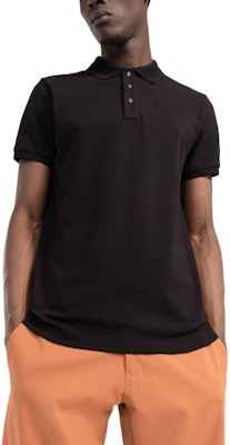 몽클레르 SS22 블랙 솔리드 컬러 로고 패치 폴로 셔츠. H10918A7051084556999 Shop 몽클레르 SS22 블랙 솔리드 컬러 로고 패치 폴로 셔츠. H10918A7051084556999