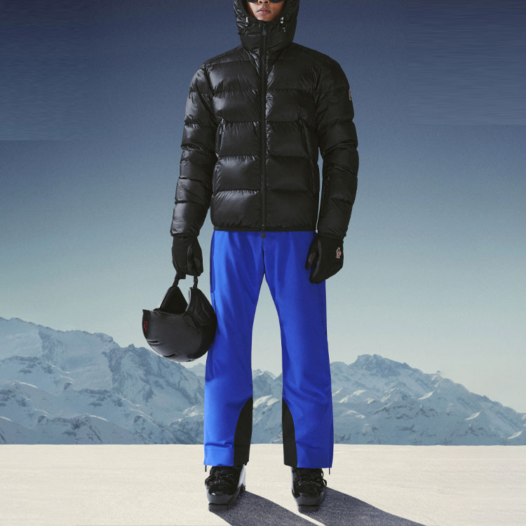 Moncler SS22 Black Long Sleeve Puffer Jacket with Zipper H20971A0005953071999 圖 3