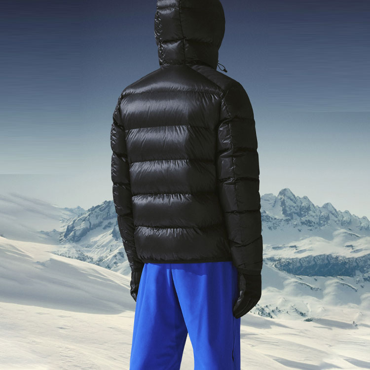 Moncler SS22 Black Long Sleeve Puffer Jacket with Zipper H20971A0005953071999 圖 4