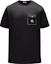 Order Moncler SS22 Black Short Sleeve Crewneck T-Shirt with Pocket and Logo. H10918C000488390Y999