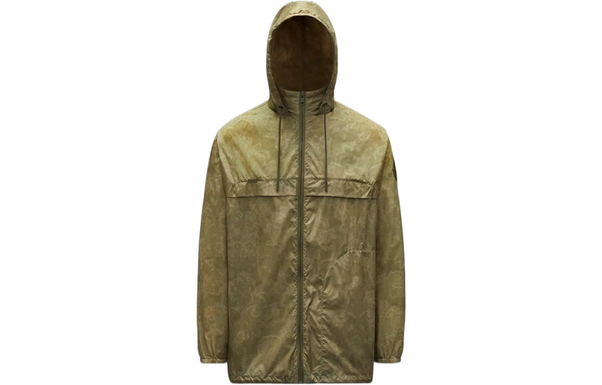 Moncler SS22 Damascus Print Hooded Zip Jacket H10921A00041M1465830